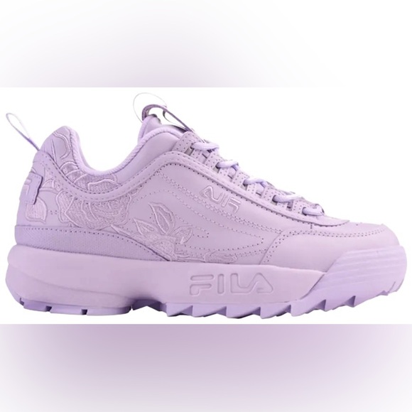 Fila Women’s Disruptor II Embroidery Sneaker - Womens Size 9 - Picture 10 of 10